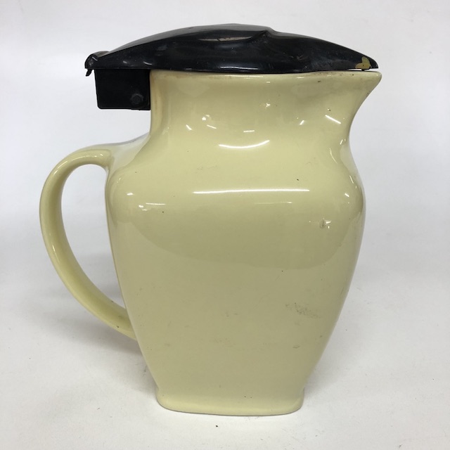 KETTLE, Ceramic Jug - Pale Yellow
